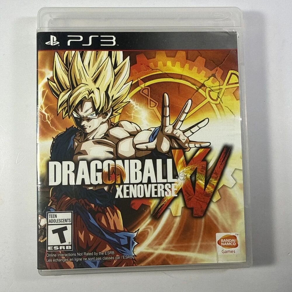 Dragon Ball Xenoverse Sony PlayStation 3 PS3 Game Bandai Namco fighting RPG T